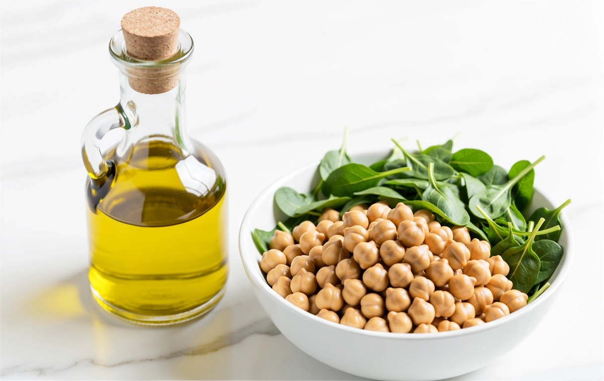 Ingredienti freschi mediterranei